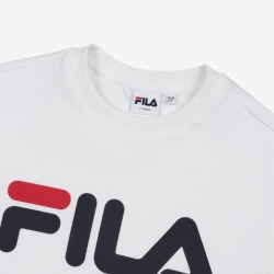 Fila Linear Logo One-on-one Férfi Hoodie Fehér | HU-71937